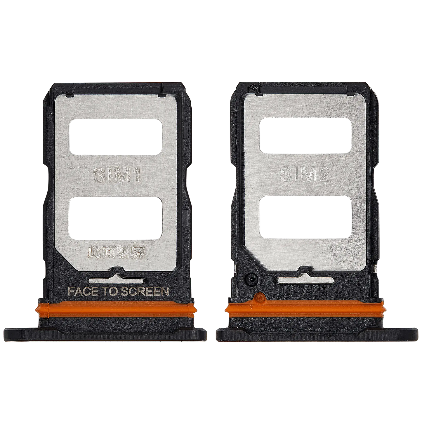 Sim Card Tray For Xiaomi 12 Lite (Black) – repair component detail view – SIM Tray Replacement for phone repair