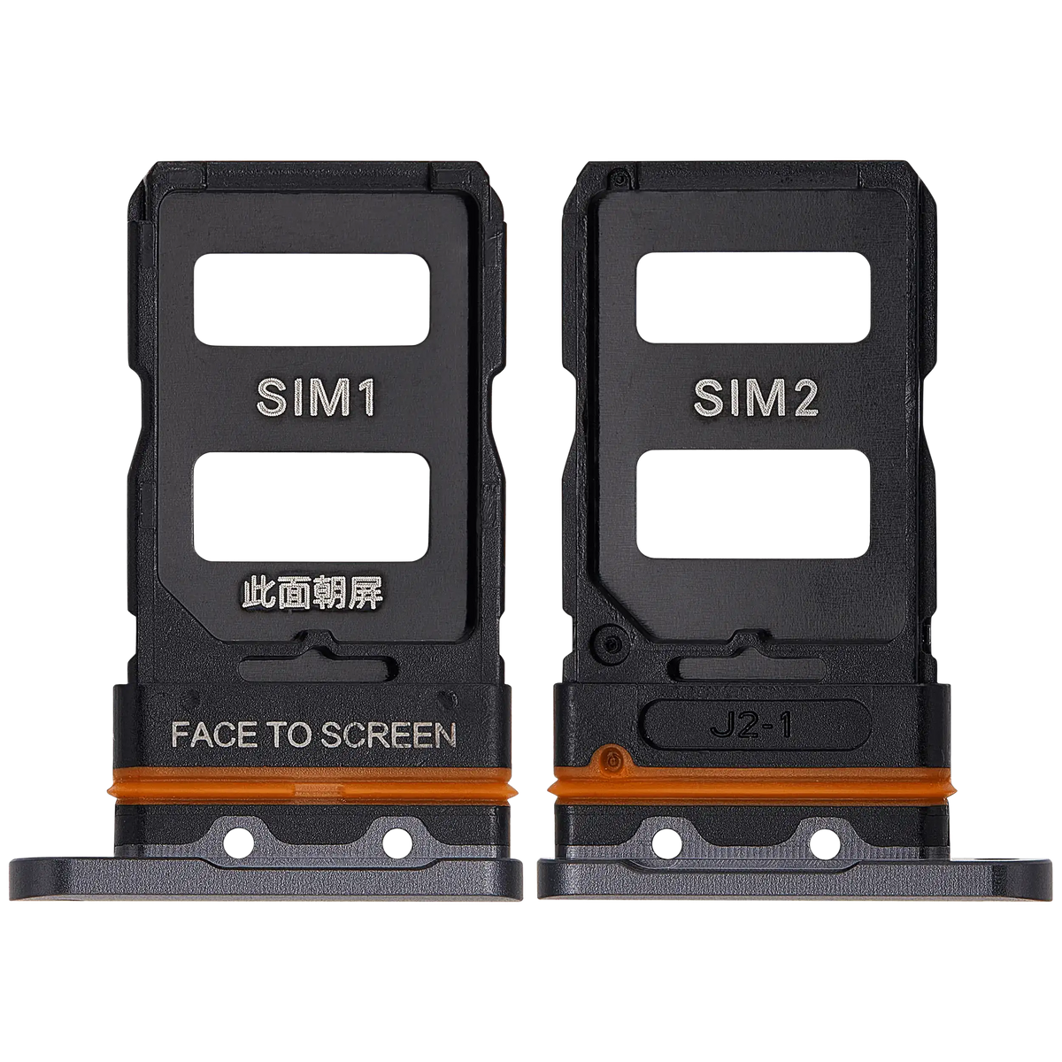Sim Card Tray For Xiaomi 12 Pro (Gray) – repair component detail view – SIM Tray Replacement for phone repair