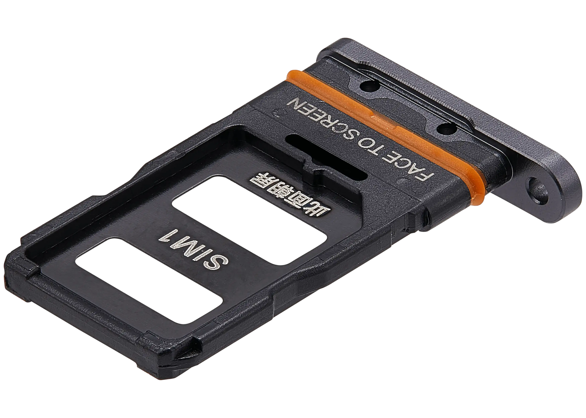 Sim Card Tray For Xiaomi 12 Pro (Gray) – device repair component close-up – SIM Tray Replacement for phone repair