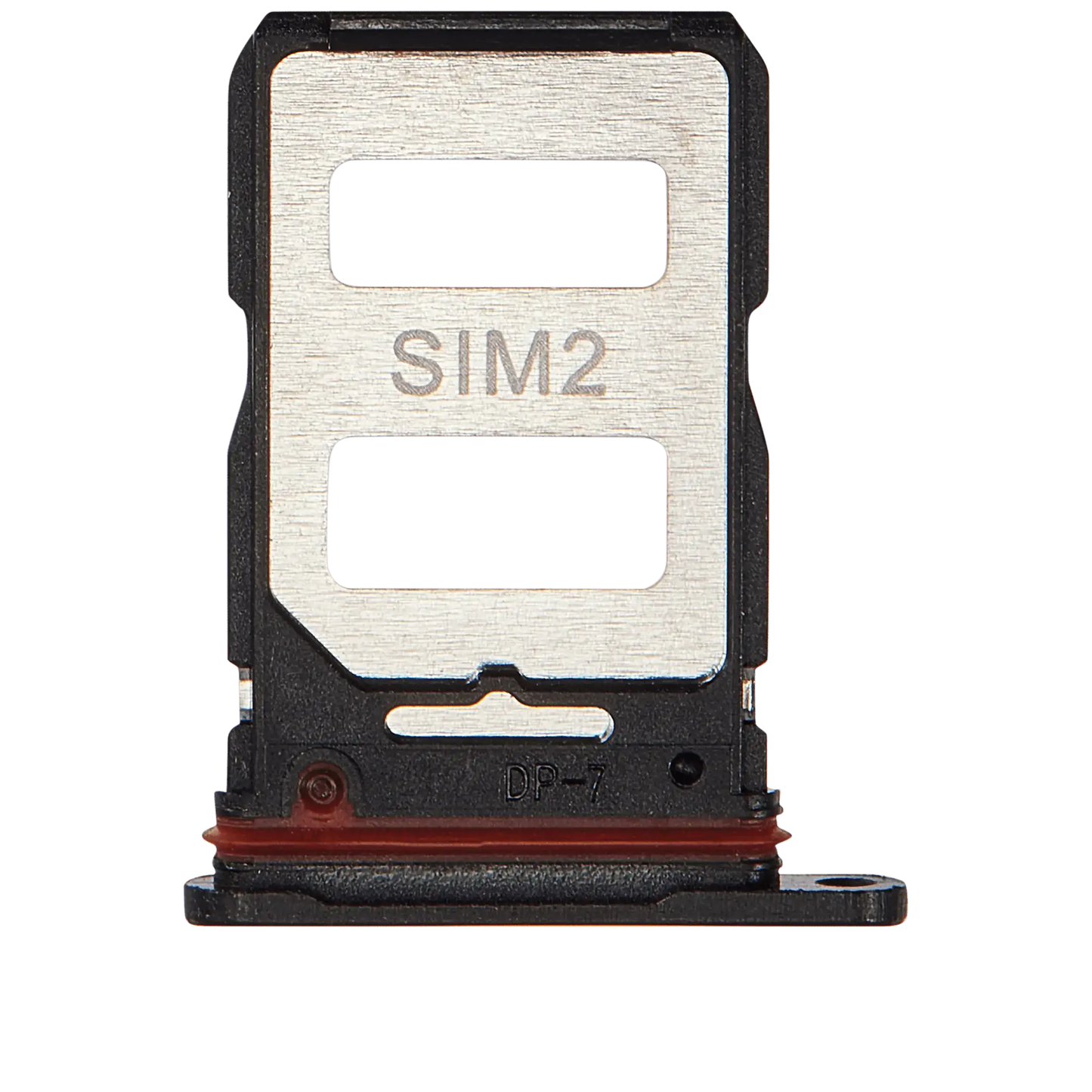 Sim Card Tray For Xiaomi 12T / 12T Pro (Black) – mobile phone part alternate view – SIM Tray Replacement for phone repair