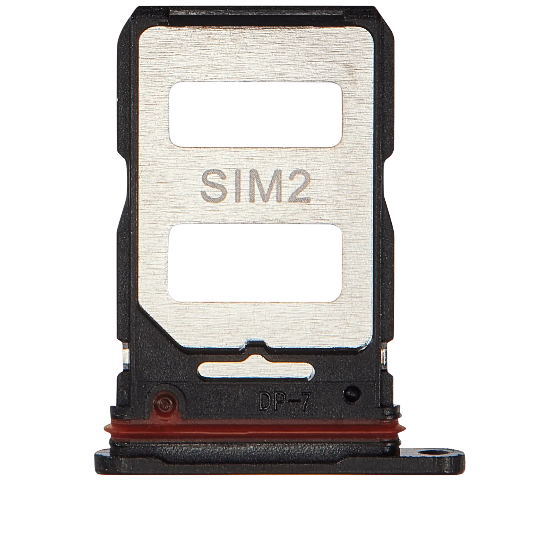 Sim Card Tray For Xiaomi 12T / 12T Pro (Black) – mobile phone part alternate view – SIM Tray Replacement for phone repair