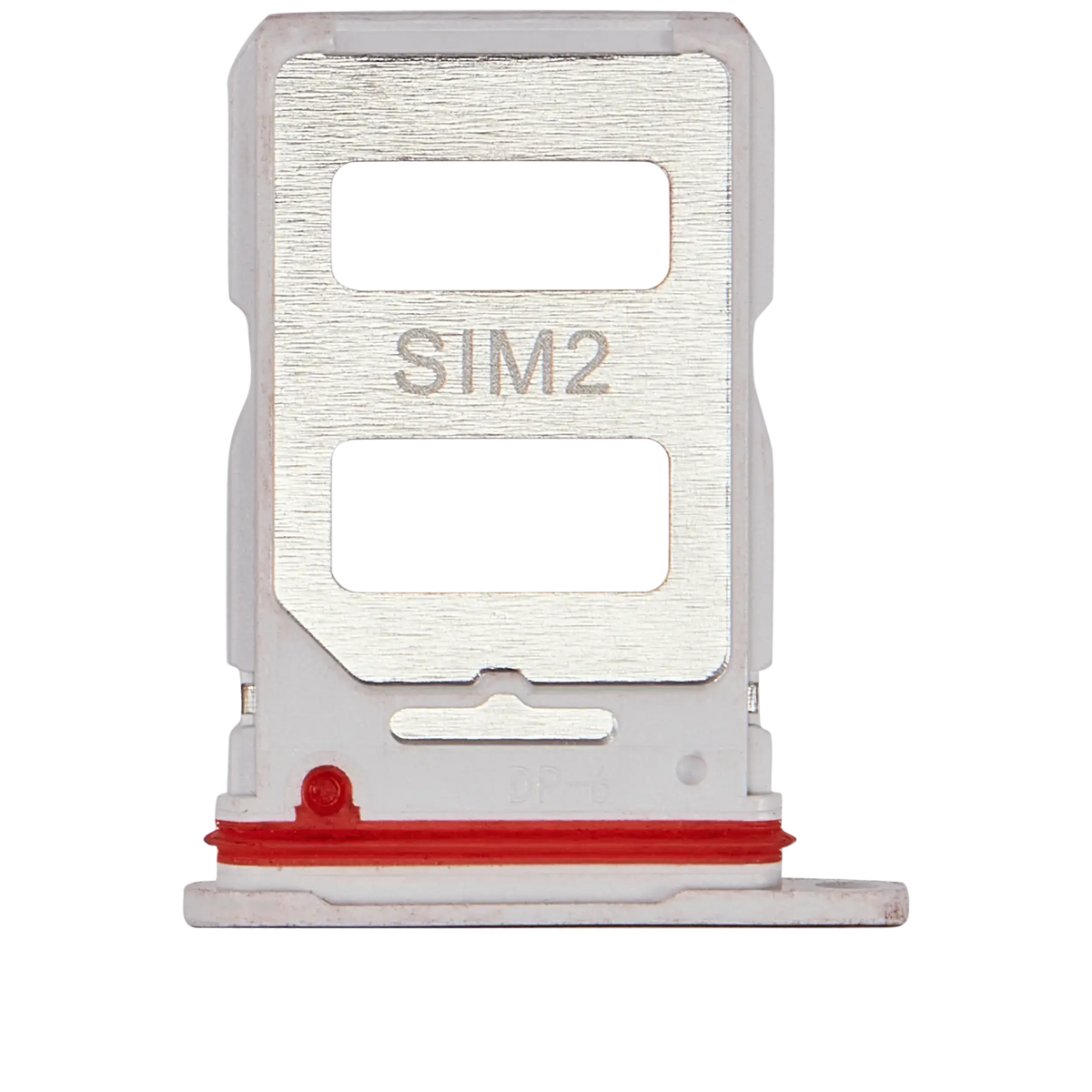 Sim Card Tray For Xiaomi 12T / 12T Pro (Silver) – mobile phone part alternate view – SIM Tray Replacement for phone repair