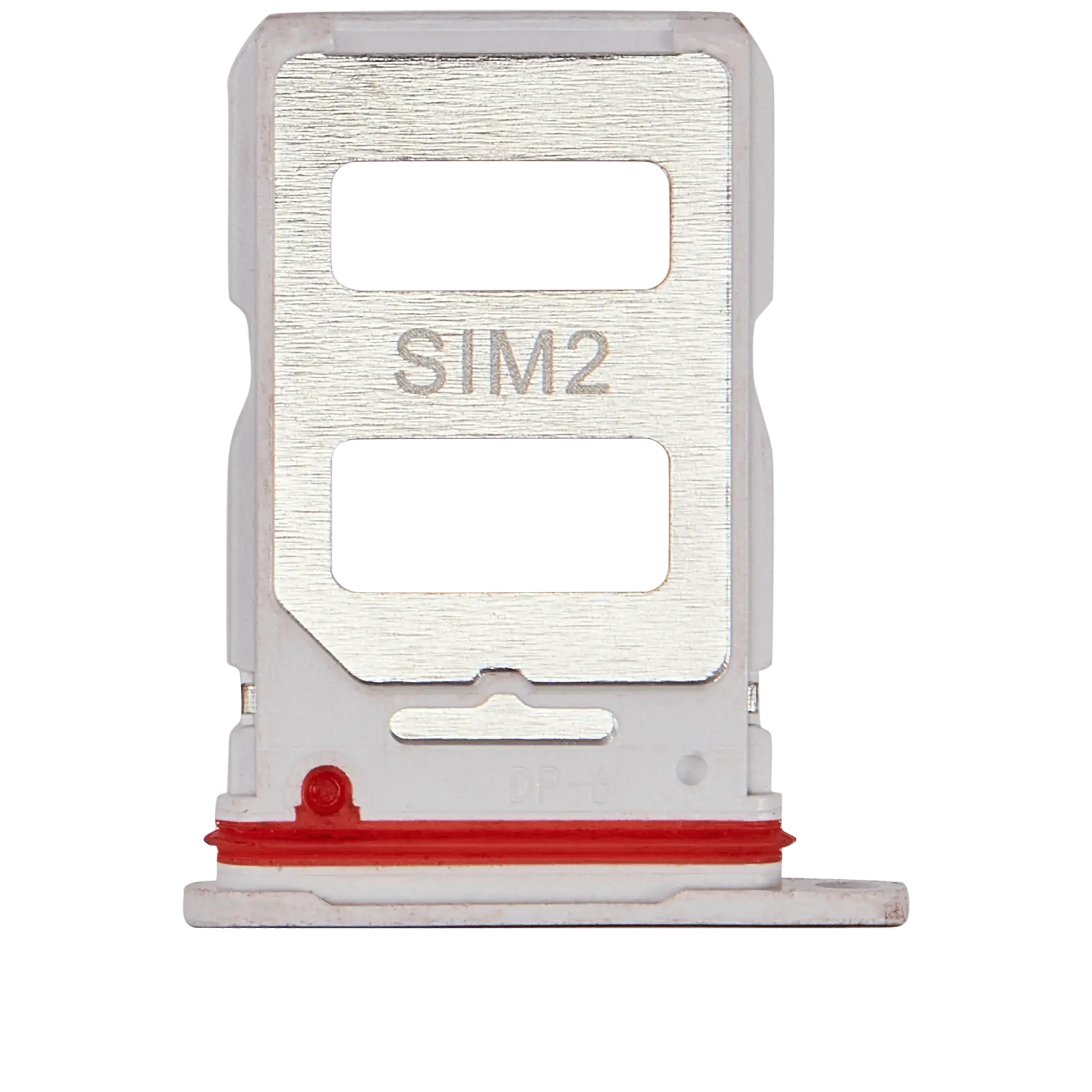 Sim Card Tray For Xiaomi 12T / 12T Pro (Silver) – mobile phone part alternate view – SIM Tray Replacement for phone repair