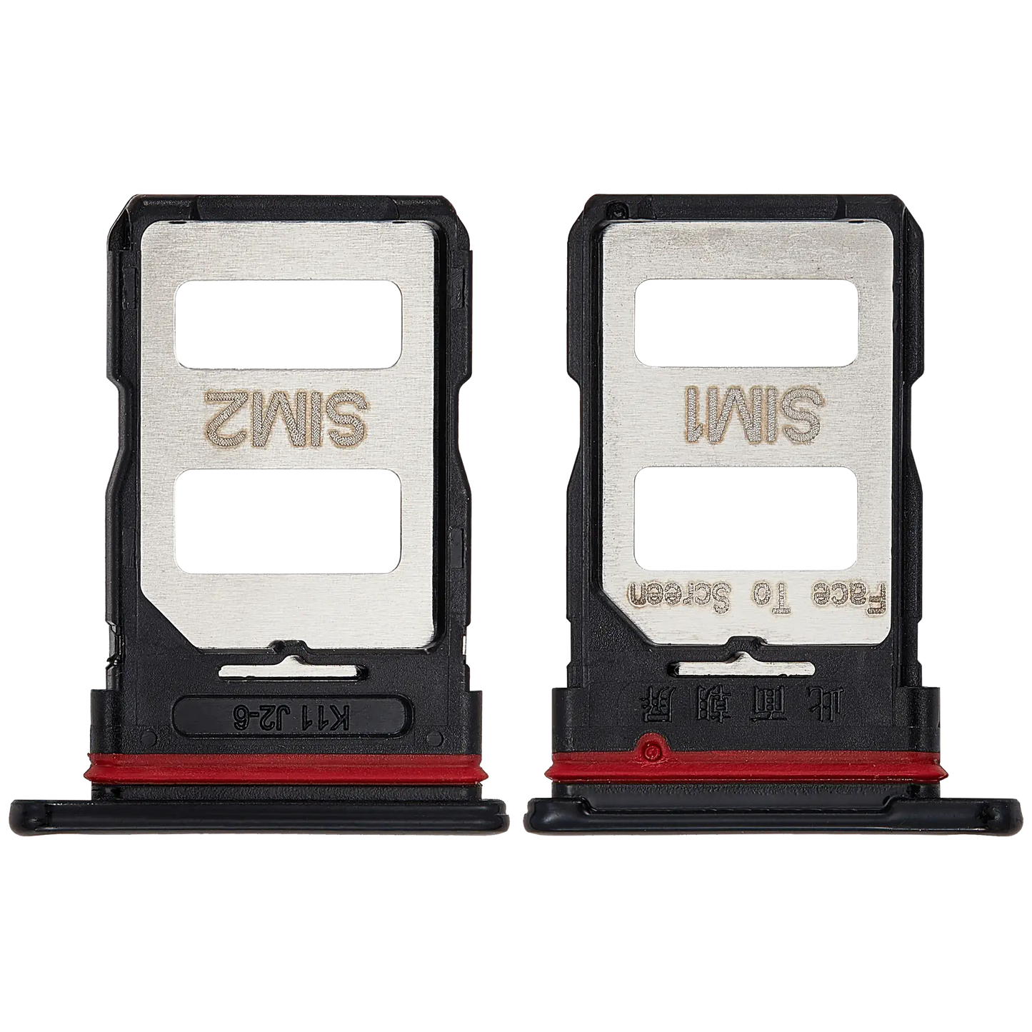 Sim Card Tray For Xiaomi Mi 11X (Cosmic Black) - repair component detail image SKU 107183138301 - image 2