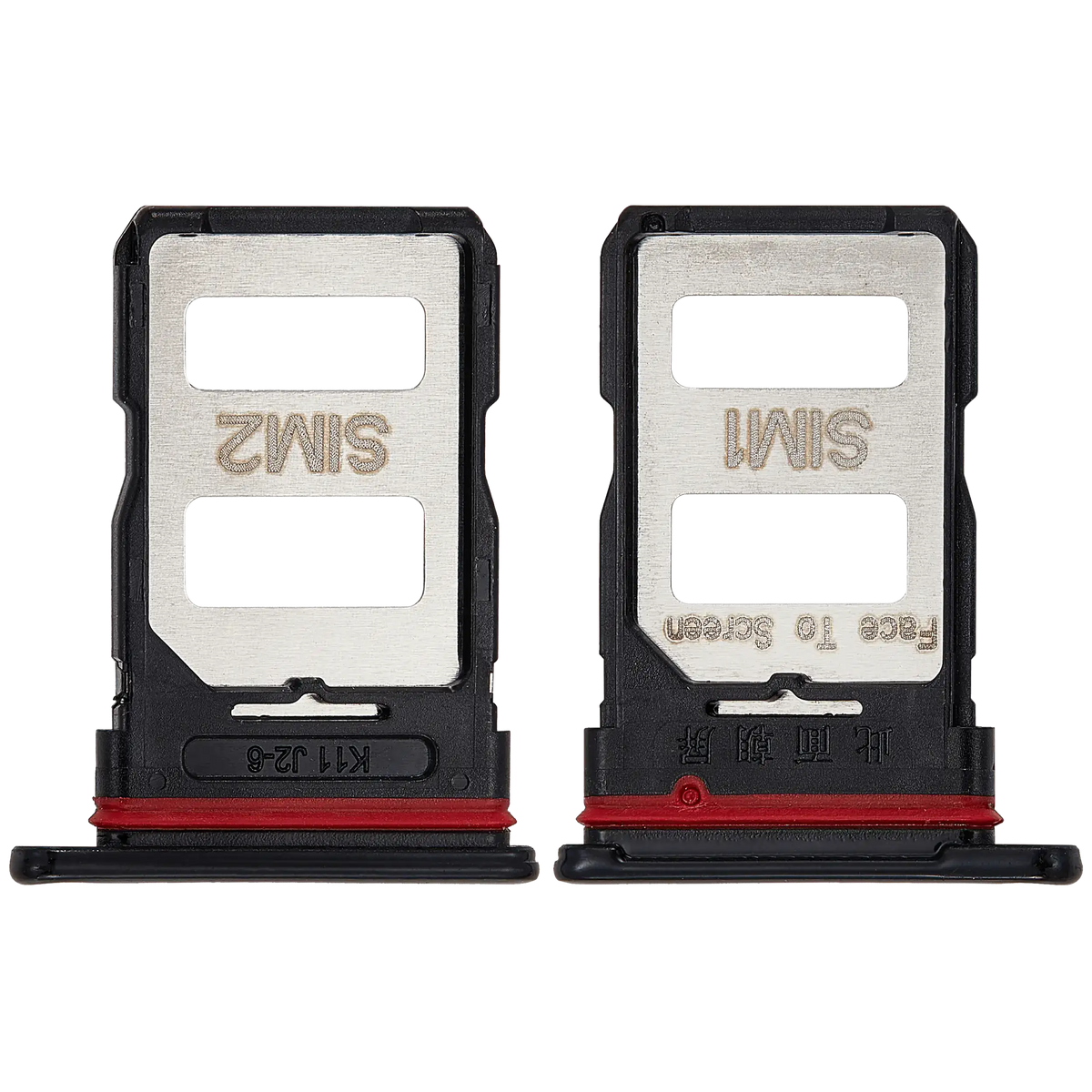 Sim Card Tray For Xiaomi Mi 11X (Cosmic Black) - repair component detail image SKU 107183138301 - image 2
