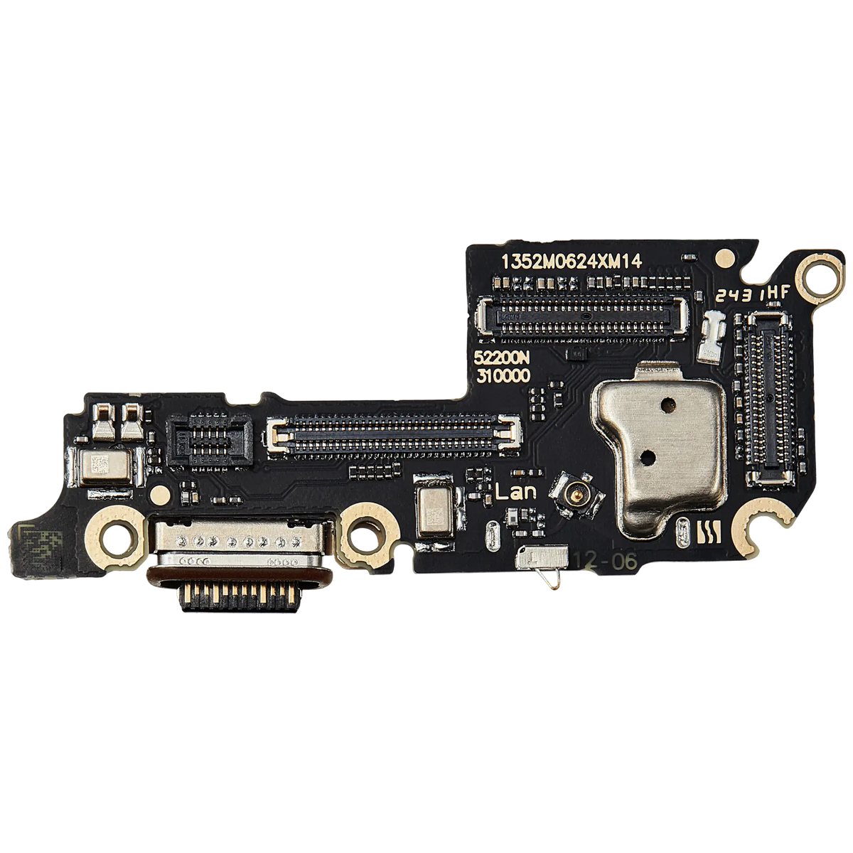 Charging Port Board With Sim Card Reader For Xiaomi 14 (Premium) – replacement part product view – Charging Port Replacement for phone repair
