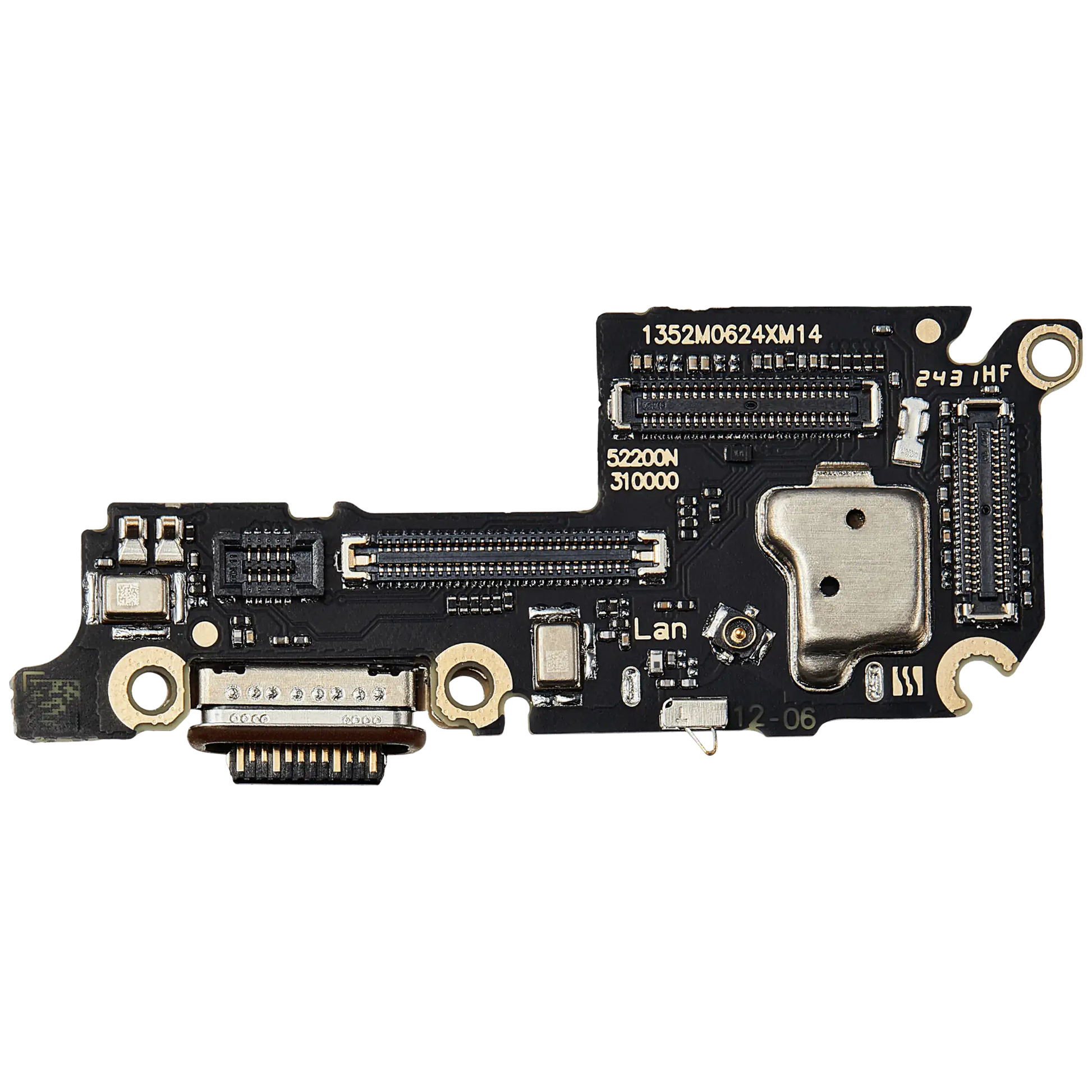 Charging Port Board With Sim Card Reader For Xiaomi 14 (Premium) – replacement part product view – Charging Port Replacement for phone repair