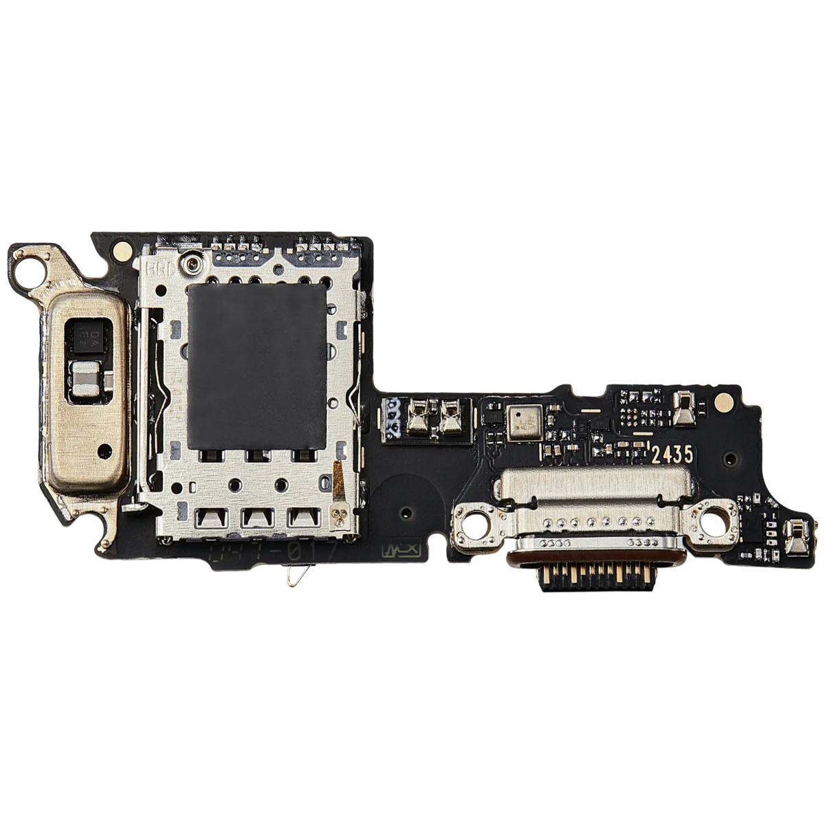Charging Port Board With Sim Card Reader For Xiaomi 14 (Premium) – mobile phone part alternate view – Charging Port Replacement for phone repair