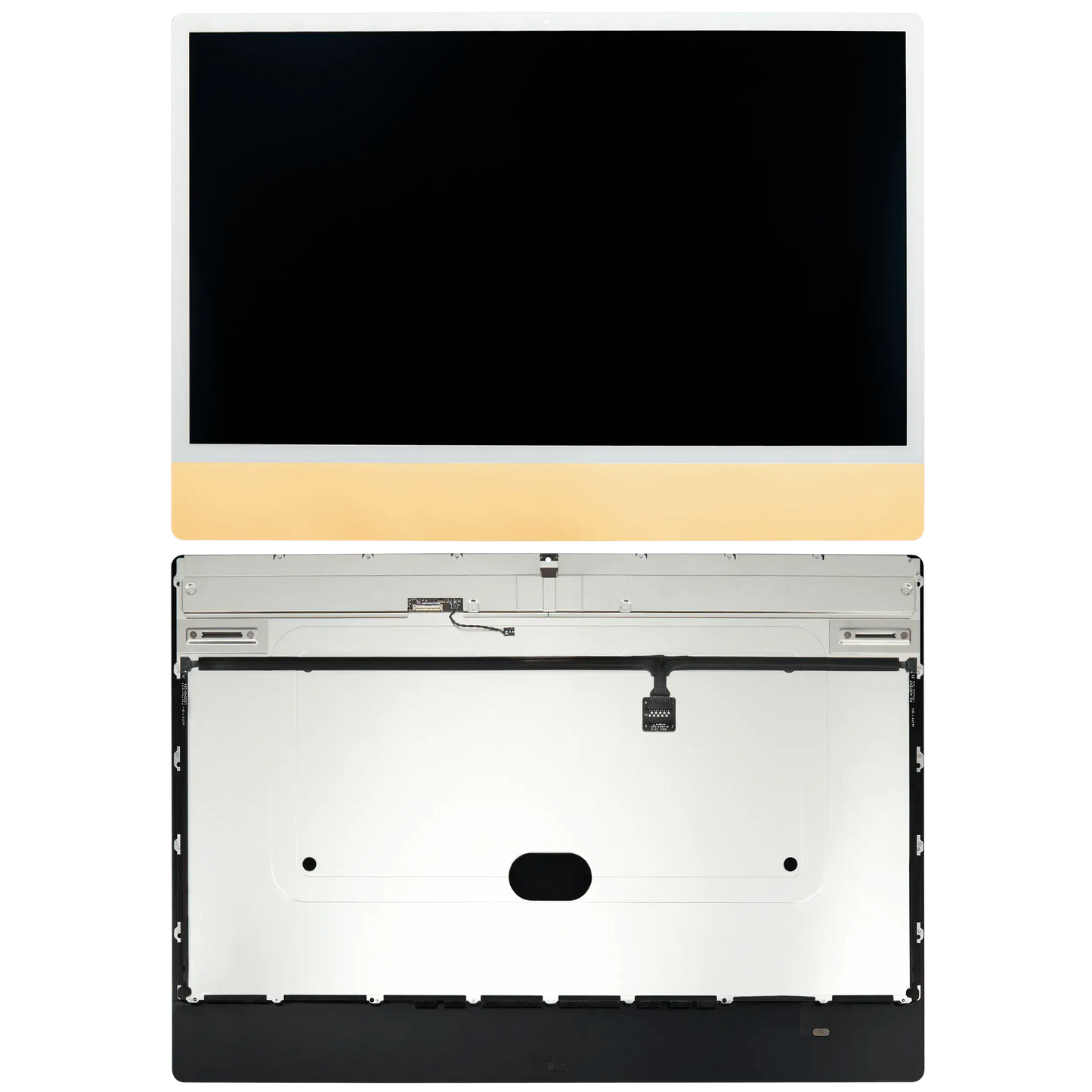 Complete LCD Display Assembly For iMac 24" A2874 / A2873 (2023) / A2438 (2021) (LG204A-215 LM235UH1 SDD1) (Used OEM Pull: Grade A)（Small Camera hole）