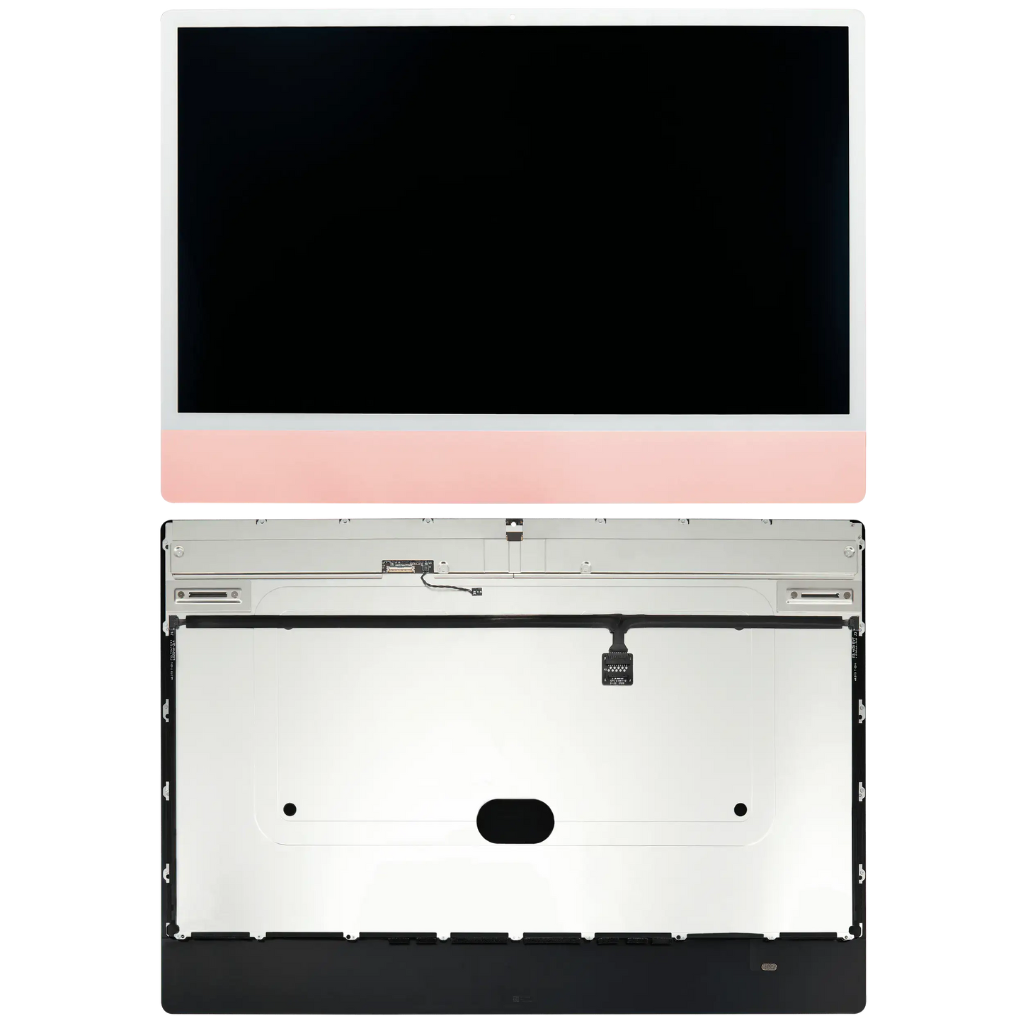 Complete LCD Display Assembly For iMac 24" A2874 / A2873 (2023) / A2438 (2021) (LG204A-215 LM235UH1 SDD1) (Used OEM Pull: Grade A) （Small Camera hole