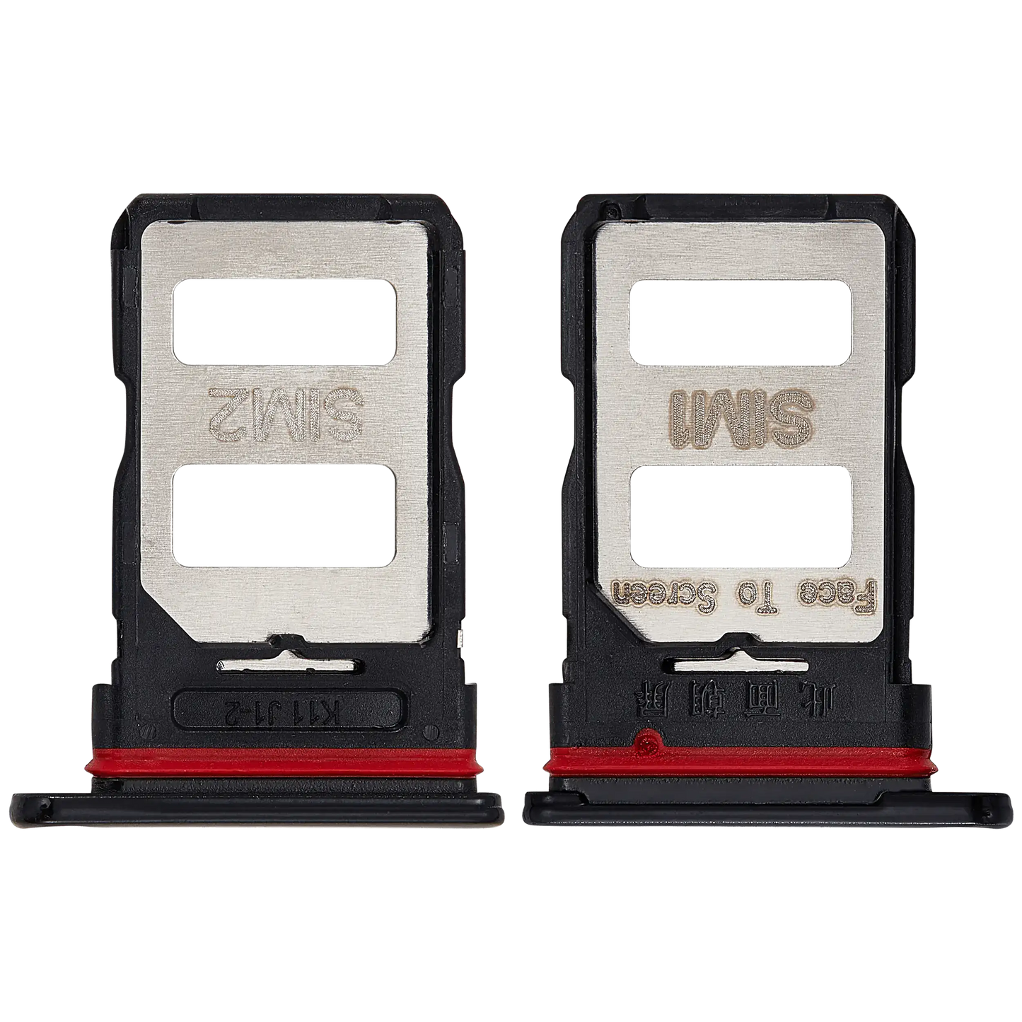 Sim Card Tray For Xiaomi Mi 11i (Cosmic Black) - repair component detail image SKU 107183138310 - image 2