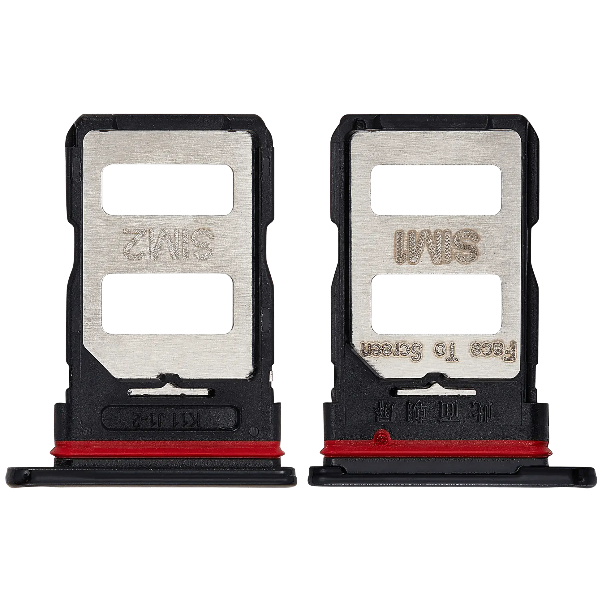 Sim Card Tray For Xiaomi Mi 11i (Cosmic Black) - repair component detail image SKU 107183138310 - image 2