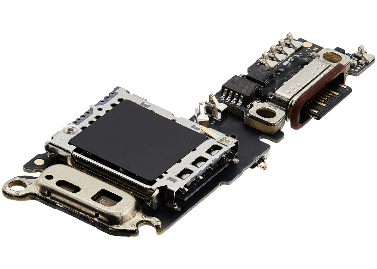 Charging Port Board With Sim Card Reader For Xiaomi 13 – replacement component detailed view – Charging Port Replacement for phone repair