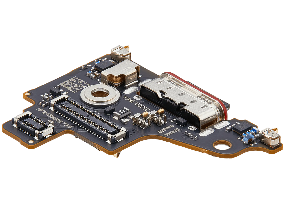 Charging Port Board For Xiaomi 12 Lite – device repair component close-up – Charging Port Replacement for phone repair