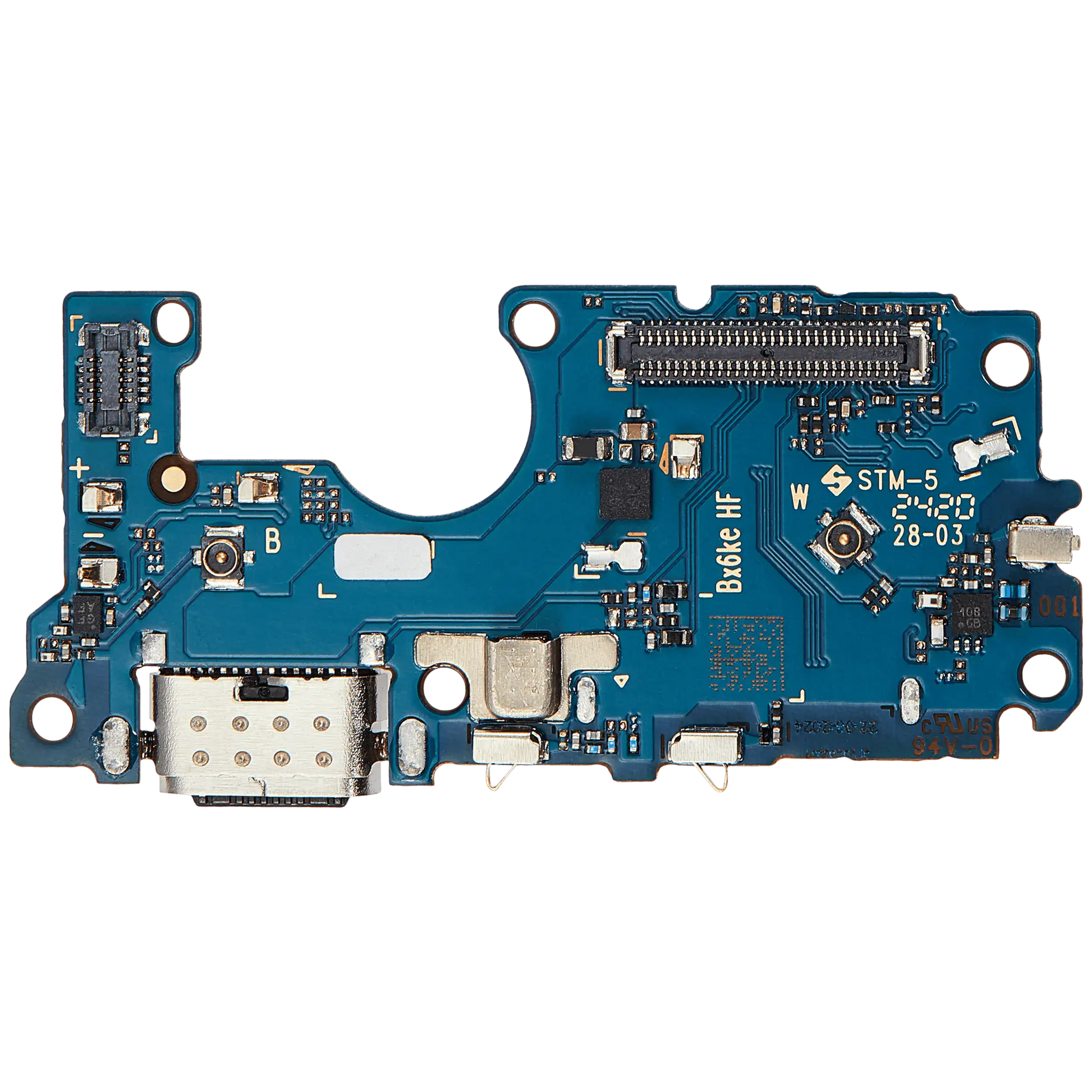 Charging Port Board For Motorola Moto G85 (XT2427 / 2024) (Premium) replacement part SKU 107183138441 image 1