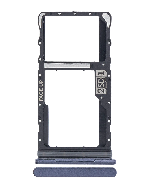Dual Sim Card Tray For Motorola Moto G50 (XT2137 / 2021) (Steel Gray) replacement part for compatible Motorola phone, SKU 107082089326, product image 1