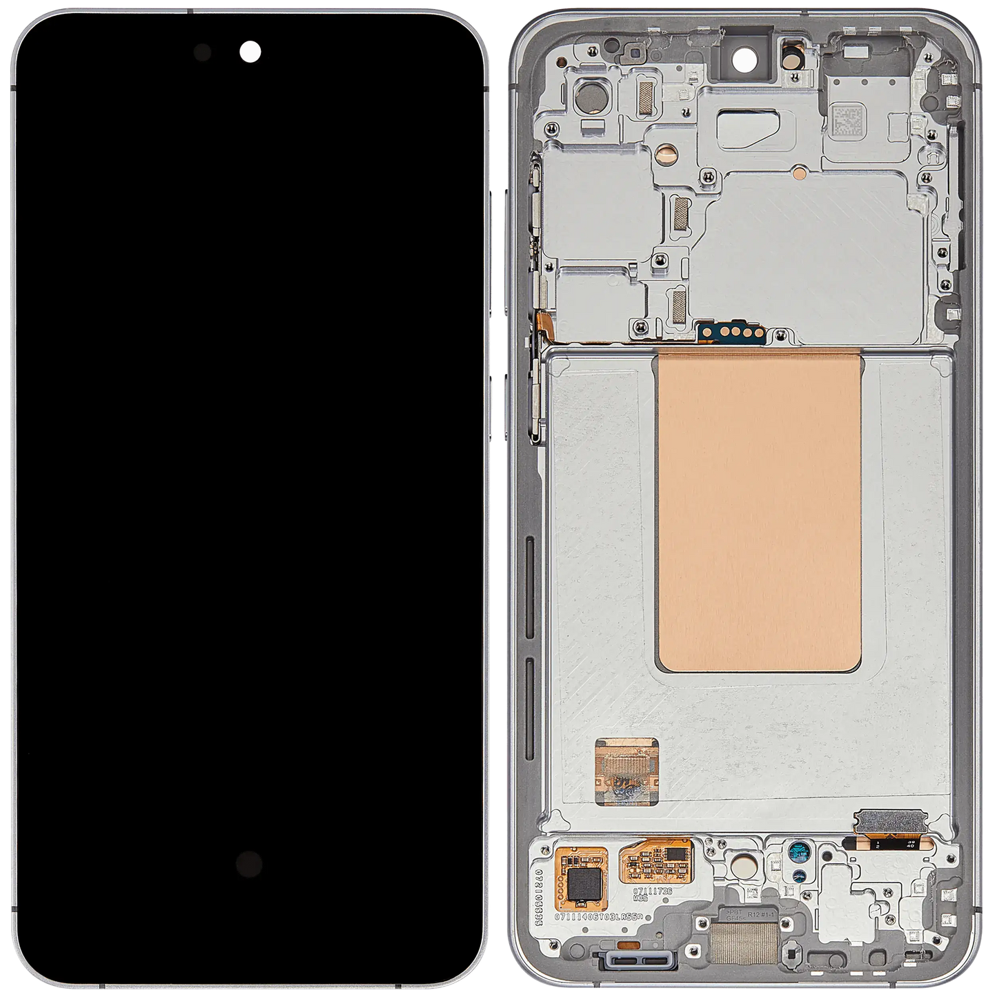OLED Assembly With Frame For Samsung Galaxy S24 FE 5G (US & International Version) (Refurbished) (Gray)