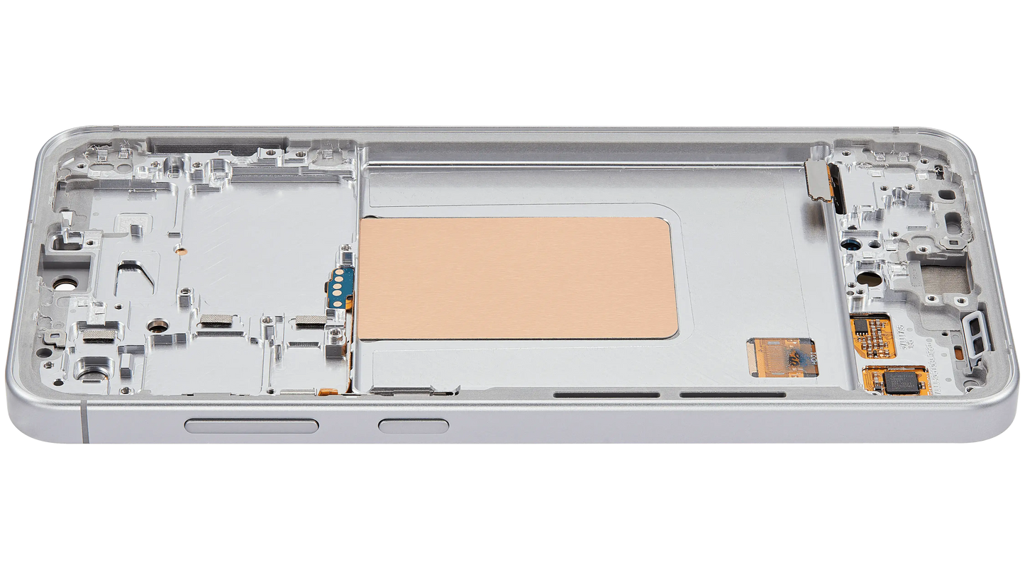 OLED Assembly With Frame For Samsung Galaxy S24 FE 5G (US & International Version) (Refurbished) (Gray)