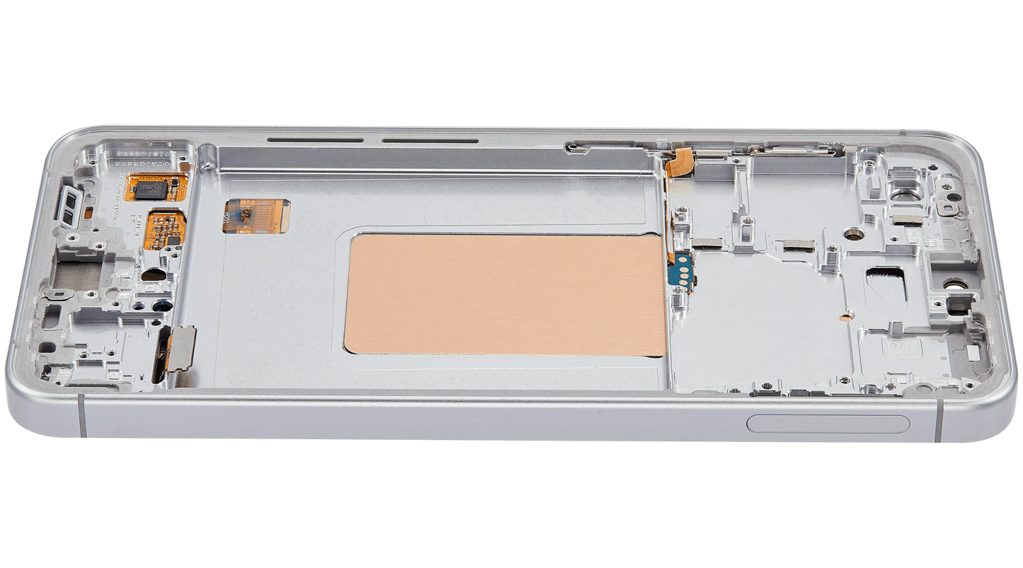 OLED Assembly With Frame For Samsung Galaxy S24 FE 5G (US & International Version) (Refurbished) (Gray)