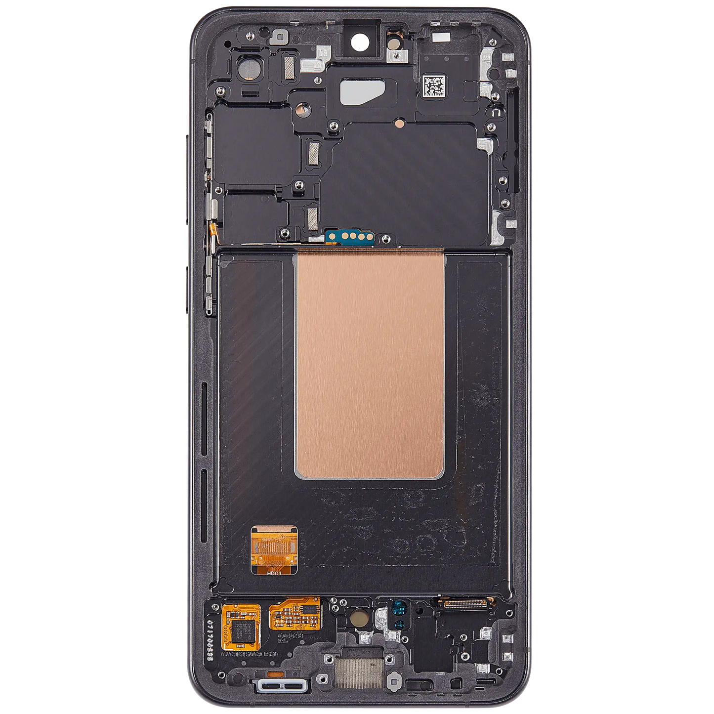 OLED Assembly With Frame For Samsung Galaxy S24 FE 5G (Refurbished) (US & International Version) (Graphite)