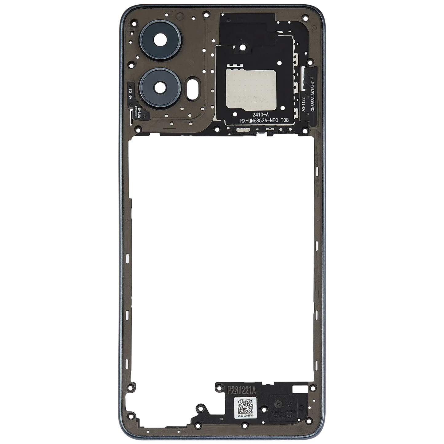 Mid-Frame Housing For Motorola Moto G 5G (XT2417 / 2024) (Sage Green) replacement part SKU 107183138248 image 8