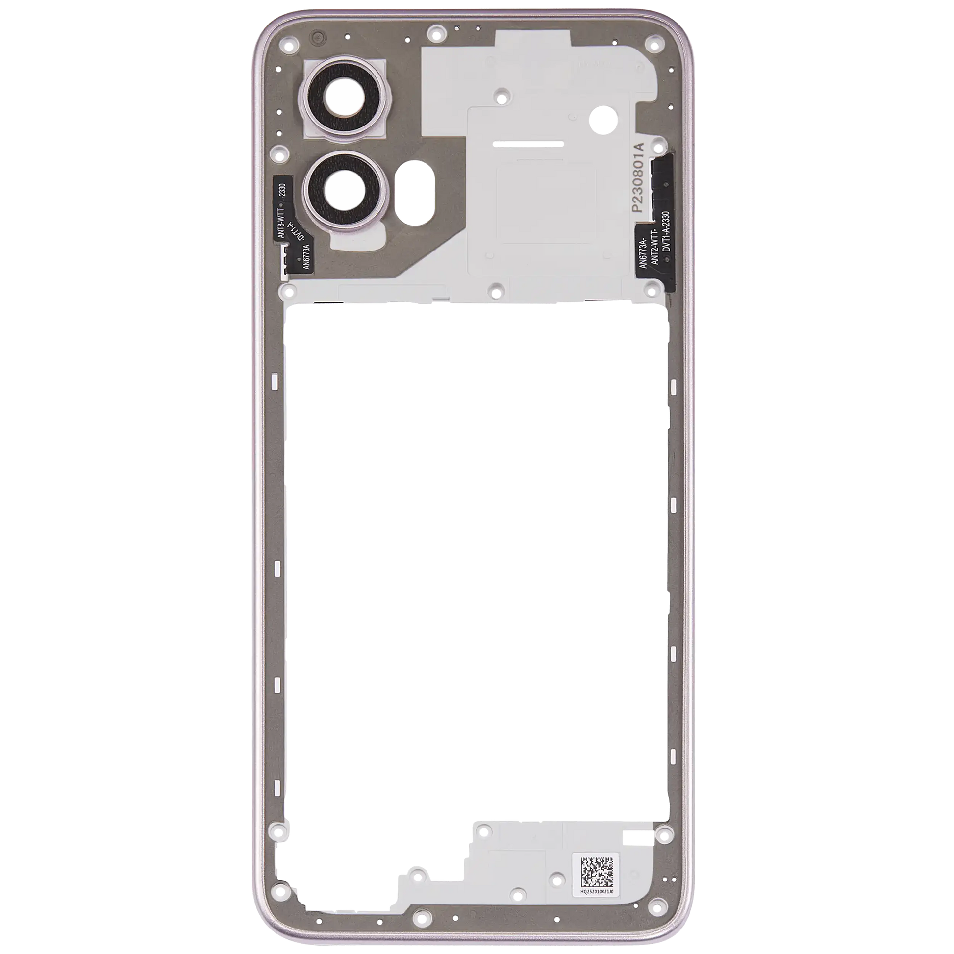 Mid-Frame Housing For Moto G Power 5G (XT2415 / 2024) (Pale Lilac) replacement part SKU 107183138249 image 8