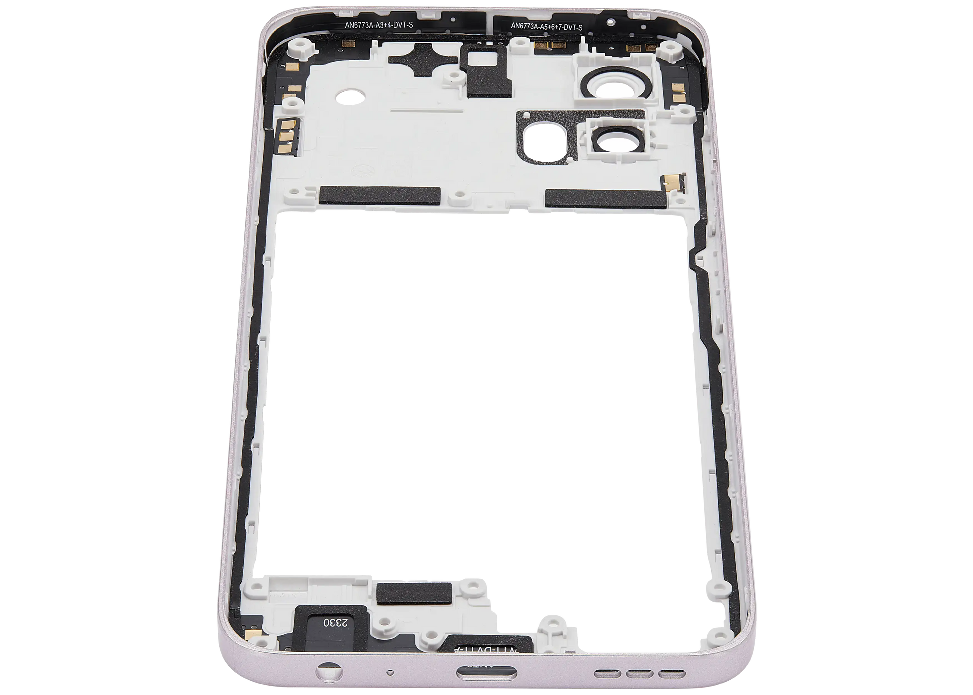 Mid-Frame Housing For Moto G Power 5G (XT2415 / 2024) (Pale Lilac) replacement part SKU 107183138249 image 3