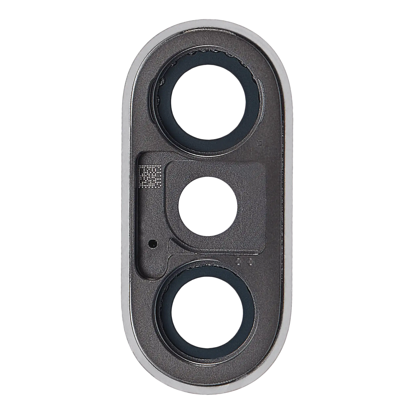 Back Camera Lens With Bracket & Bezel For iPhone XS / XS Max (Silver) (Real Sapphire l Premium)