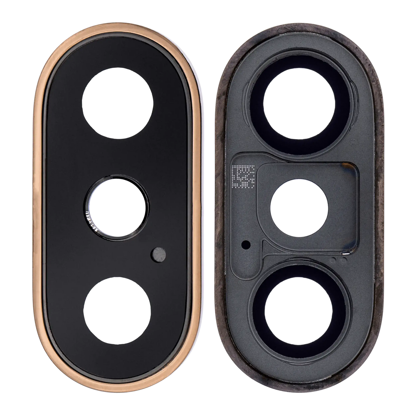 Back Camera Lens With Bracket & Bezel For iPhone XS / XS Max (Gold) (Real Sapphire l Premium)
