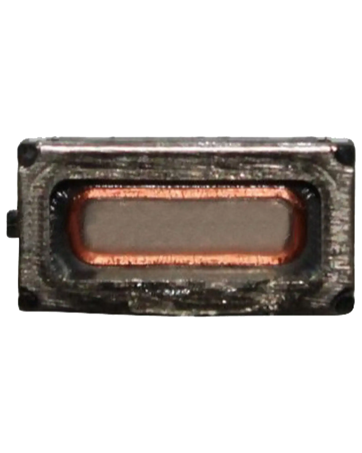 Earpiece Speaker for Motorola Droid Turbo 2 (XT1585 / 2015) Genuine OEM - replacement component front view, SKU 107082080968, image 1