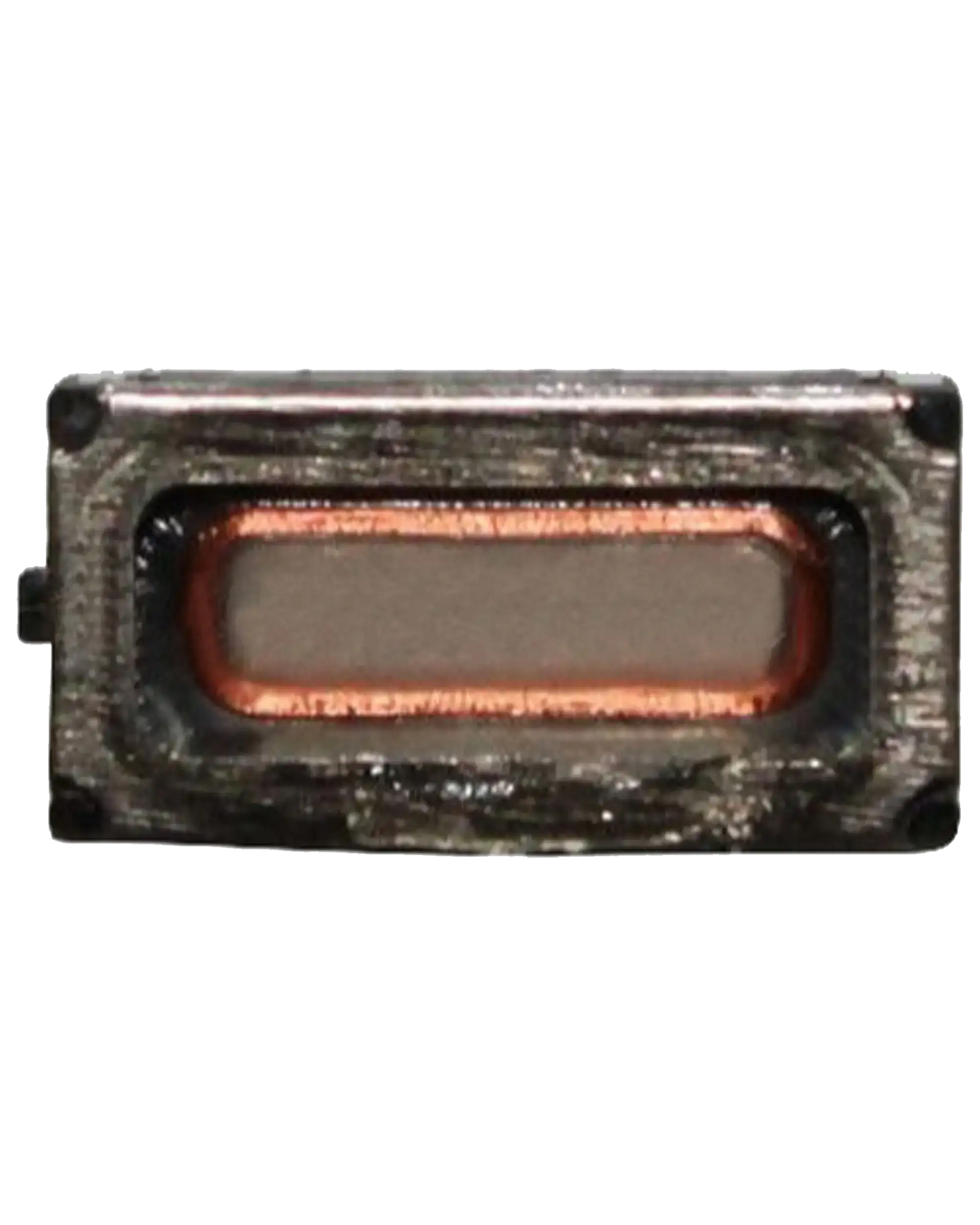 Earpiece Speaker for Motorola Droid Turbo 2 (XT1585 / 2015) Genuine OEM - replacement component front view, SKU 107082080968, image 1