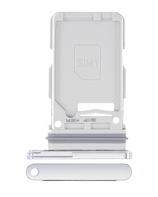 Single Sim Card Tray For Samsung Galaxy S21 Plus (Phantom Silver)
