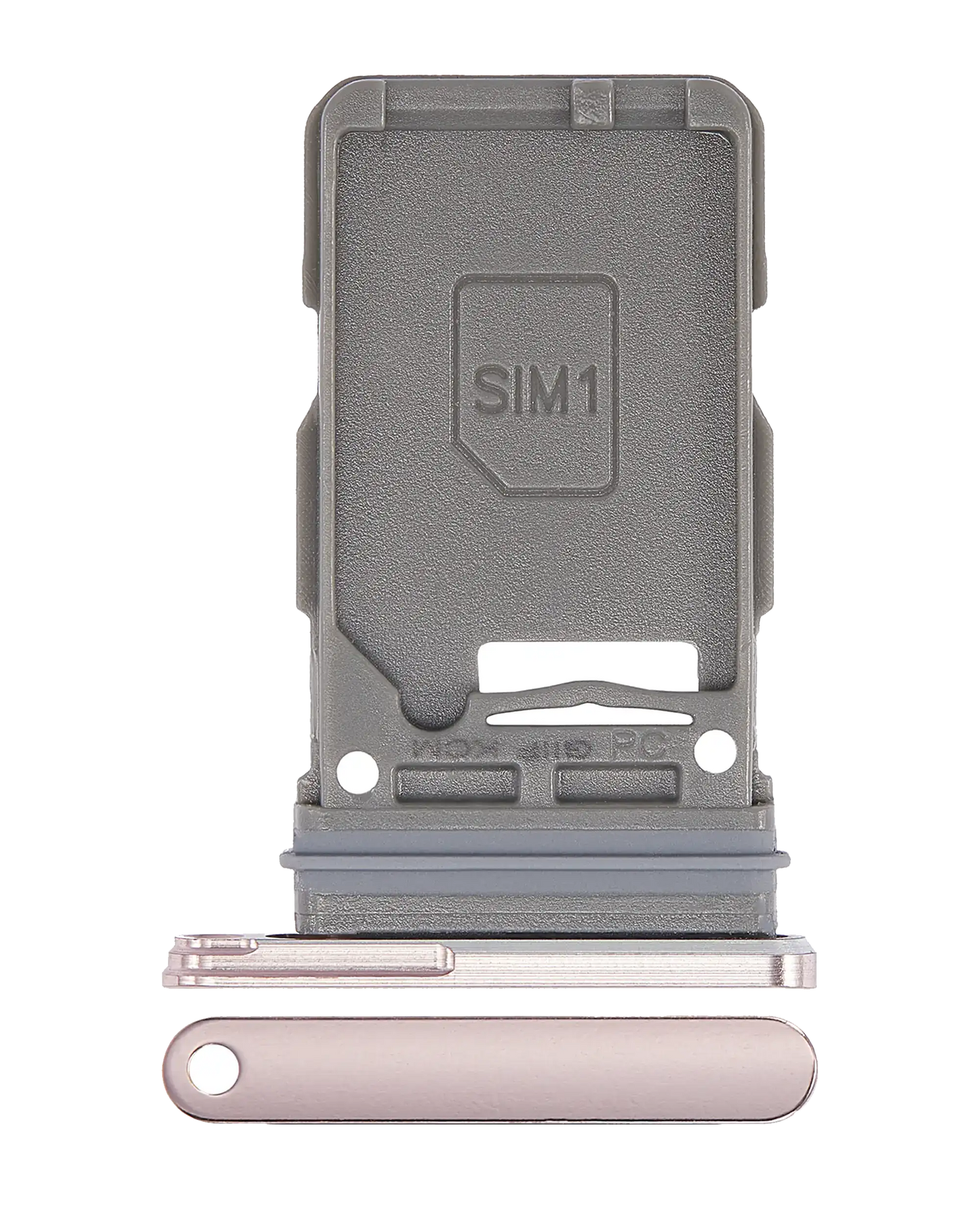 Single Sim Card Tray For Samsung Galaxy S21 Plus (Phantom Pink)