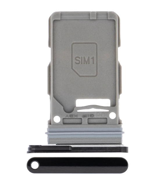 Single Sim Card Tray For Samsung Galaxy S21 Ultra (Phantom Black)