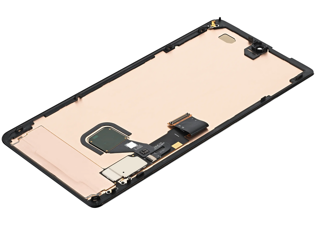 OLED Assembly With Frame (With Fingerprint Sensor) For Google Pixel 7 Pro (Refurbished) (All Colors) - replacement part additional angle