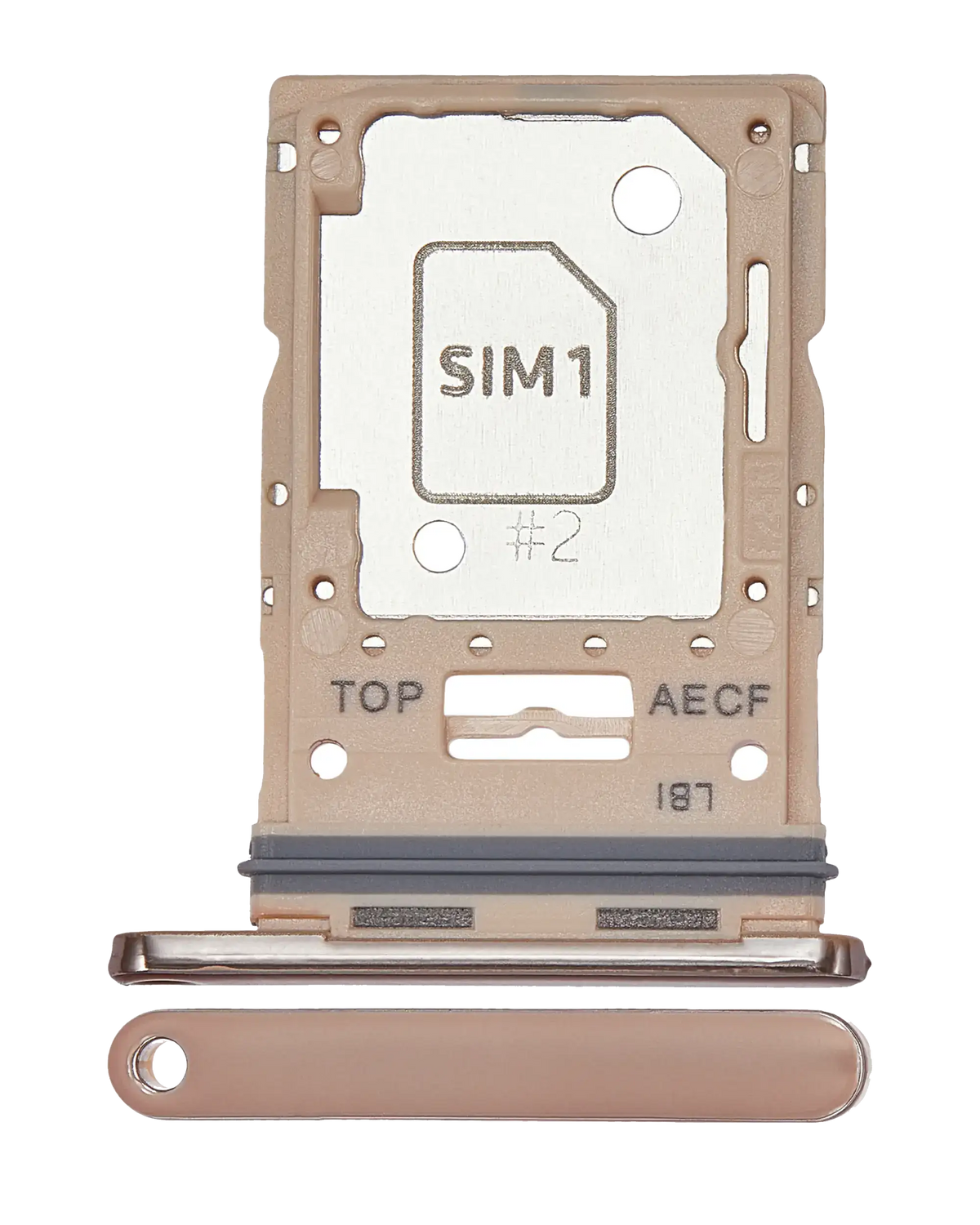 Dual Sim Card Tray For Samsung Galaxy A53 5G (A536 / 2022) (Peach) - product image 1
