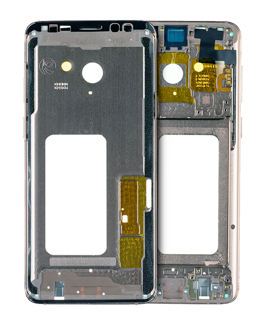 Mid-Frame Housing For Samsung Galaxy S9 Plus (With Small Parts) (Sunrise Gold Frame)