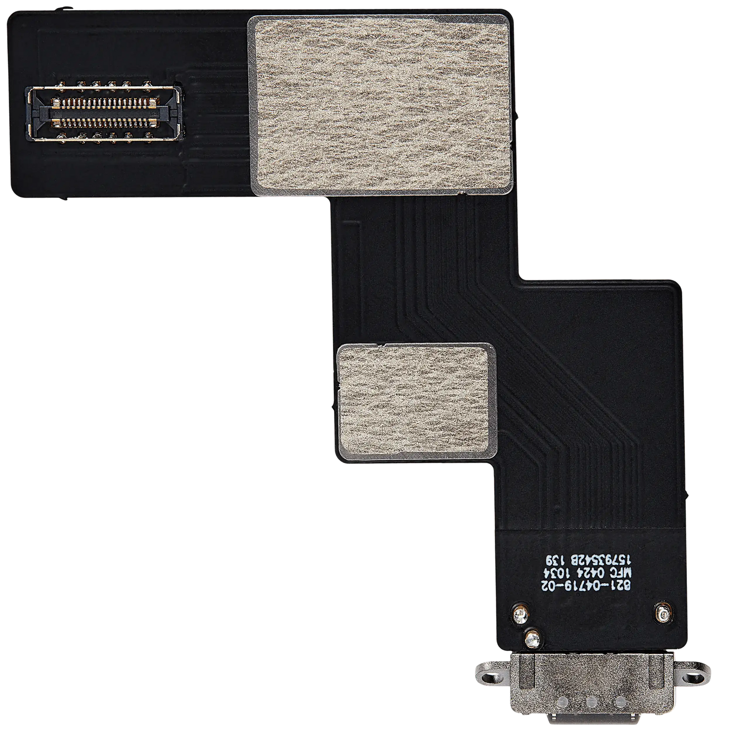 Charging Port Flex Cable For iPad Air 13" (2024) / Air 13" (2025) (Aftermarket Plus) (Space Gray)