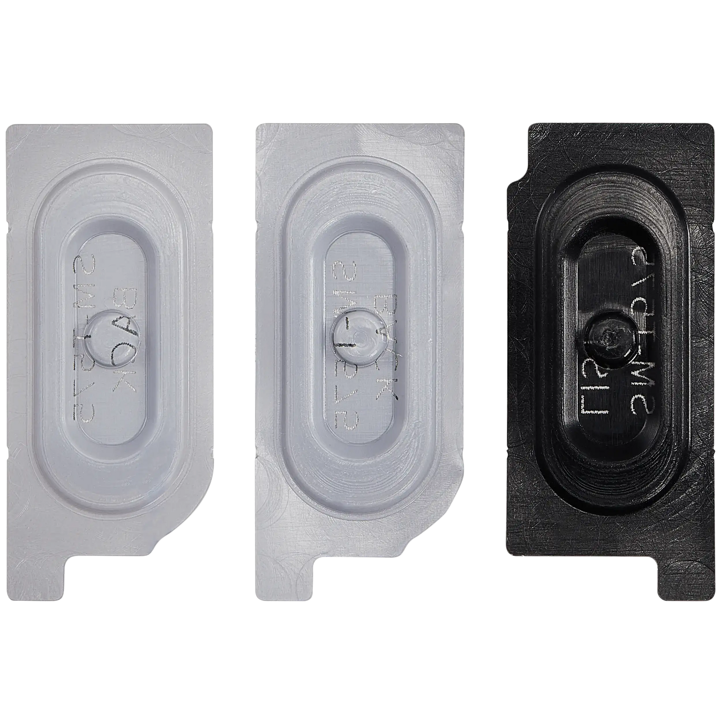 Home Button For Samsung Galaxy Tab Active Pro 10.1" (T545 / T540 / T547) (2019) (Black) (3 Piece Set) Samsung Galaxy Tab Active replacement part - product image 3