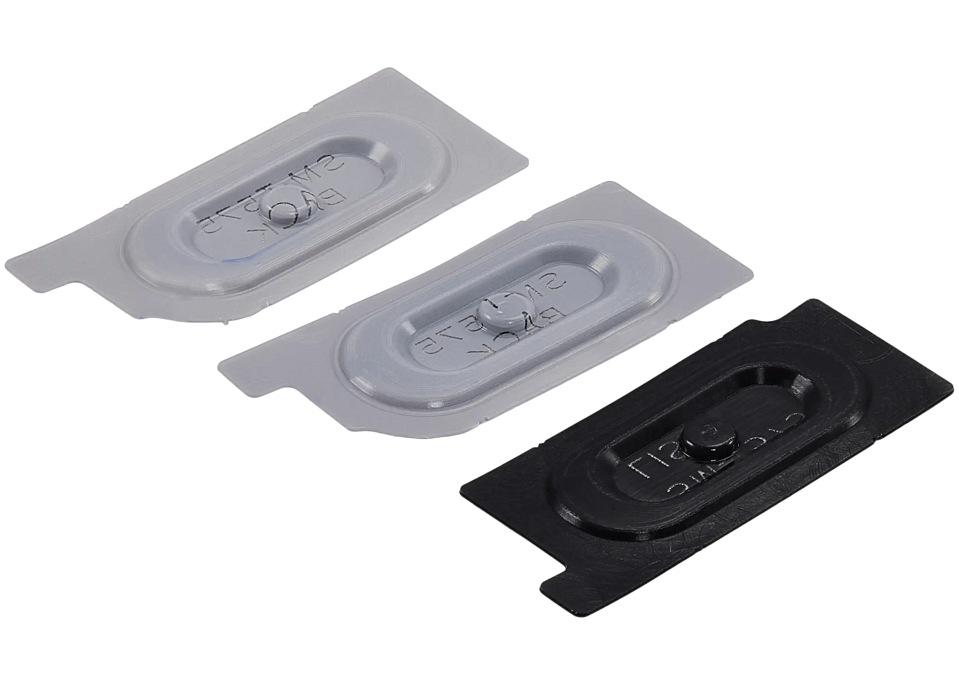 Home Button For Samsung Galaxy Tab Active Pro 10.1" (T545 / T540 / T547) (2019) (Black) (3 Piece Set) Samsung Galaxy Tab Active replacement part - product image 5