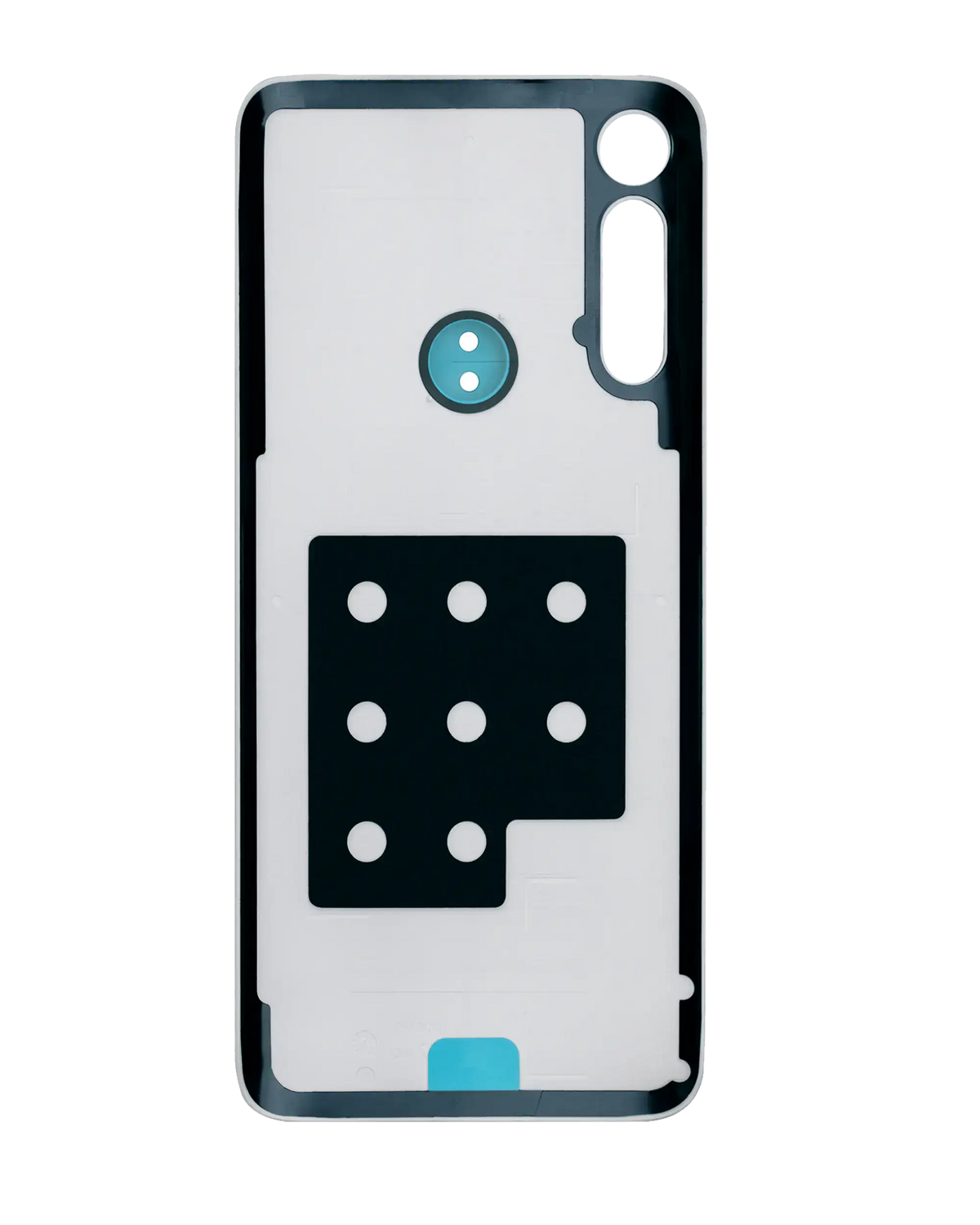Back cover Glass For Motorola Moto G Fast (XT2045-3 / 2020) (Pearl White) | compatible mobile phone replacement part | SKU 107082084520 | product image 3