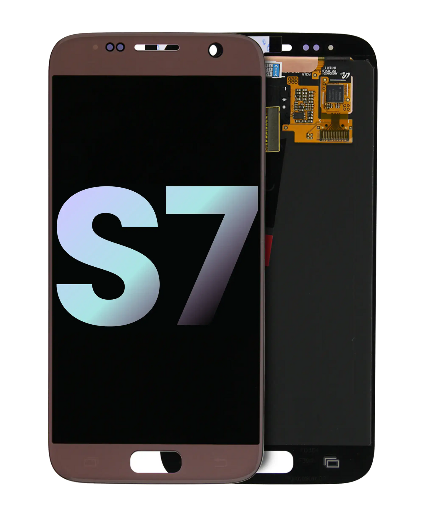 OLED Assembly Without Frame For Samsung Galaxy S7 (Service Pack) (Pink Gold)