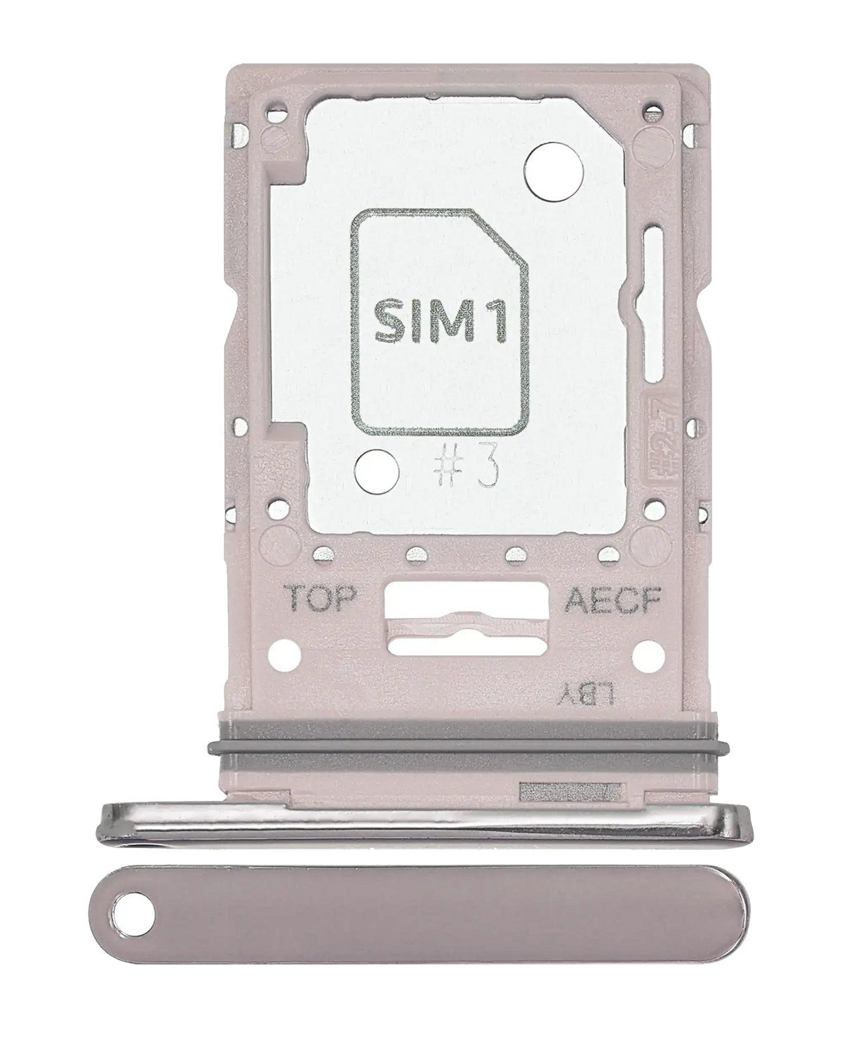 Single Sim Card Tray For Samsung Galaxy A53 5G (A536 / 2022) (White) - product image 1