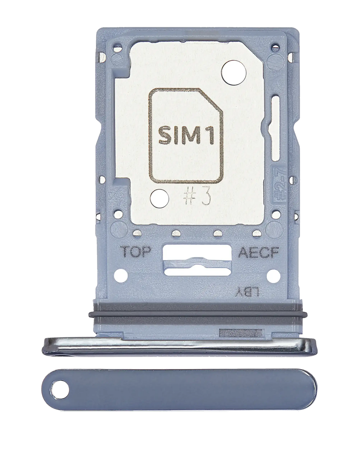 Single Sim Card Tray For Samsung Galaxy A53 5G (A536 / 2022) (Blue) - product image 1