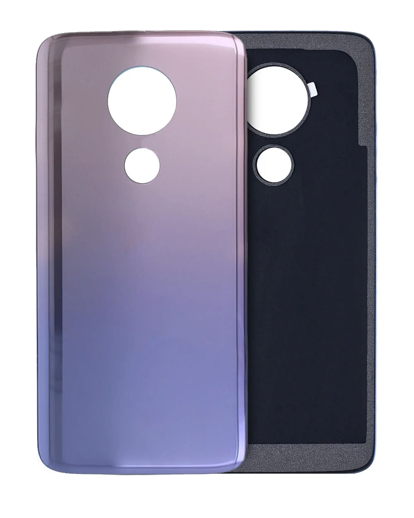 Back cover Glass For Motorola Moto G7 Power (XT1955 / 2019) (Iced Violet) | compatible mobile phone replacement part | SKU 107082064534 | product image 1
