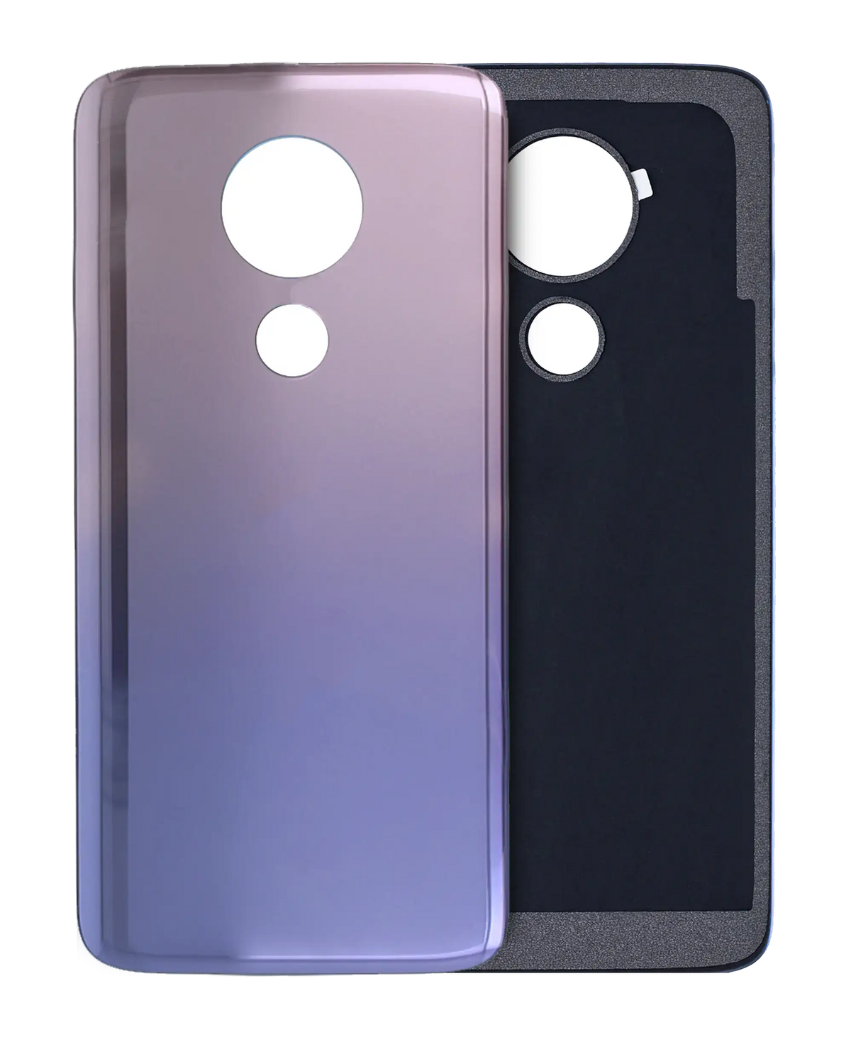 Back cover Glass For Motorola Moto G7 Power (XT1955 / 2019) (Iced Violet) | compatible mobile phone replacement part | SKU 107082064534 | product image 1