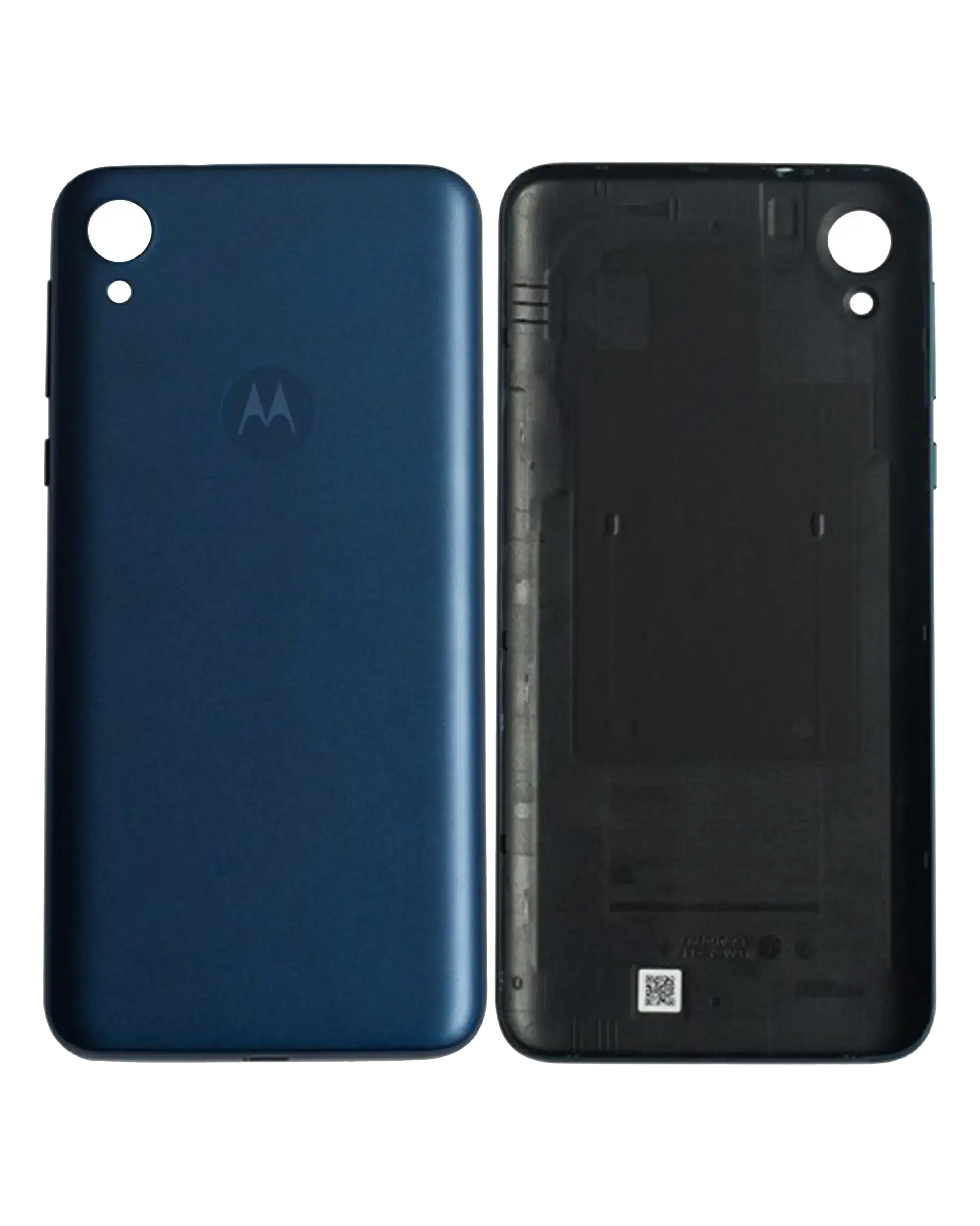 Back cover Glass For Motorola Moto E6 (XT2005 / 2019) (Genuine OEM) (Navy) - image 4