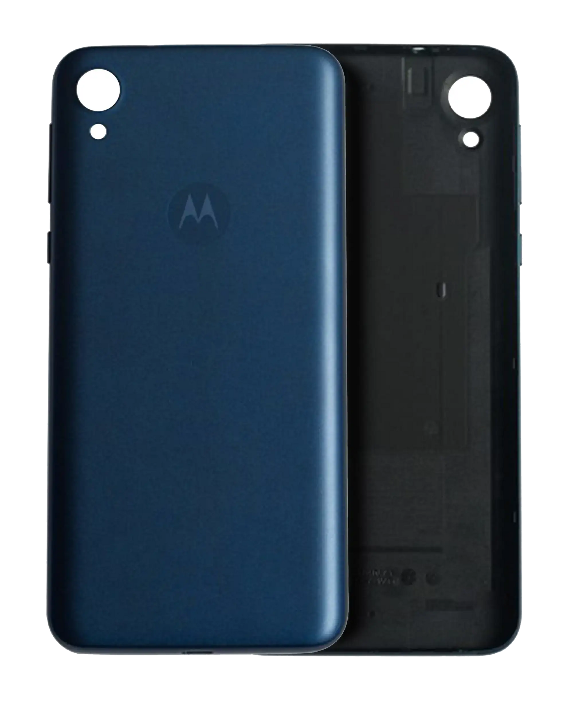 Back cover Glass For Motorola Moto E6 (XT2005 / 2019) (Genuine OEM) (Navy) - image 1