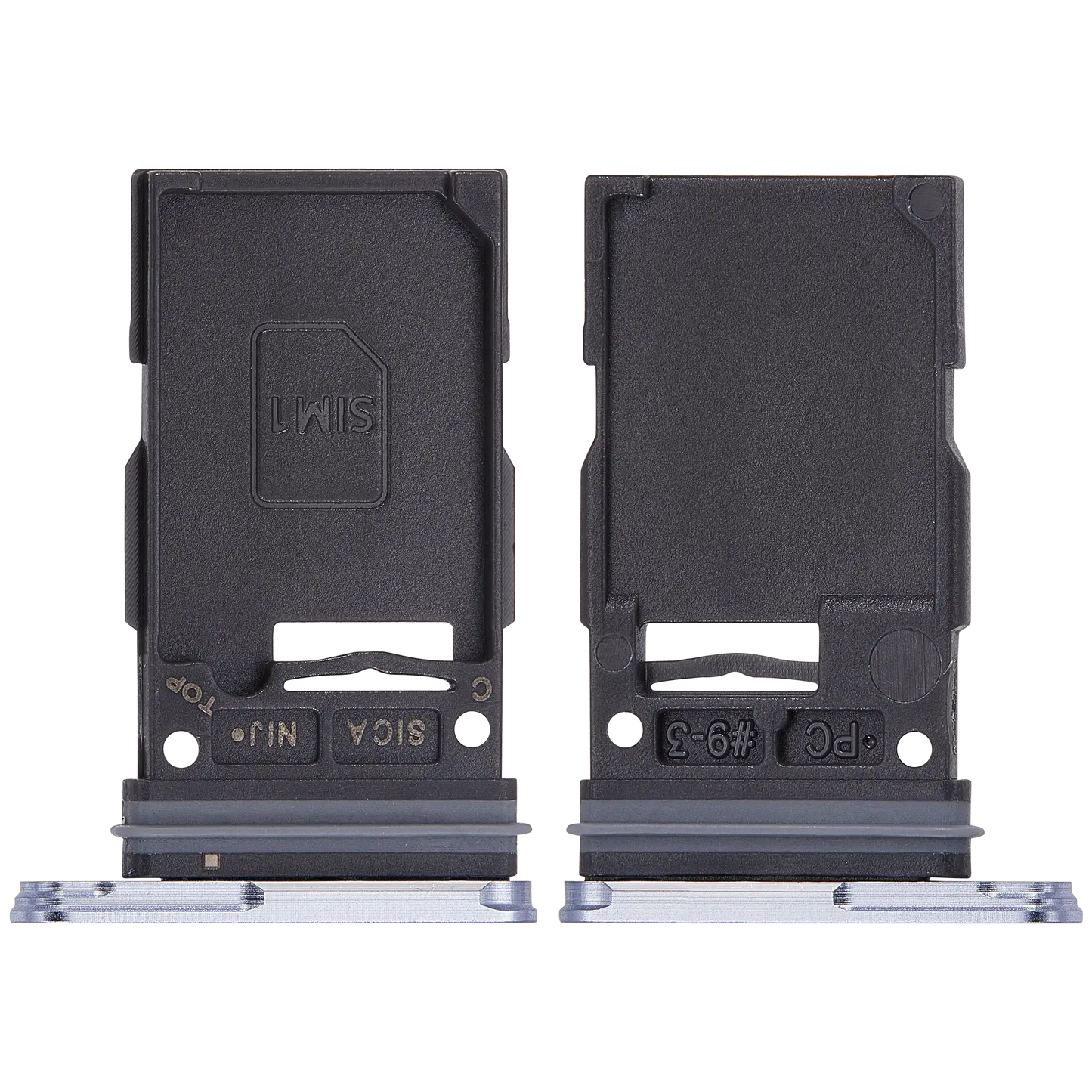 Single Sim Card Tray For Samsung Galaxy S25 / S25 Plus (Premium) (Iceblue)