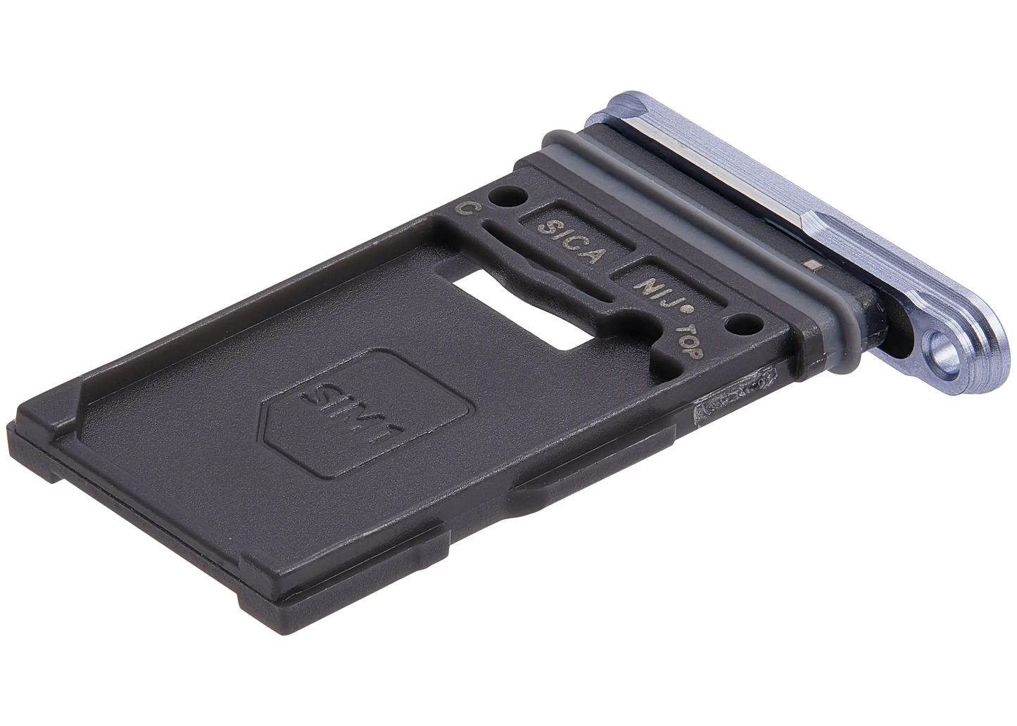 Single Sim Card Tray For Samsung Galaxy S25 / S25 Plus (Premium) (Iceblue)